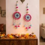 Beaded Shubh Labh Door Hanging – Set of 2 |