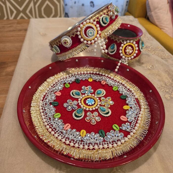 Karwa chauth thali set