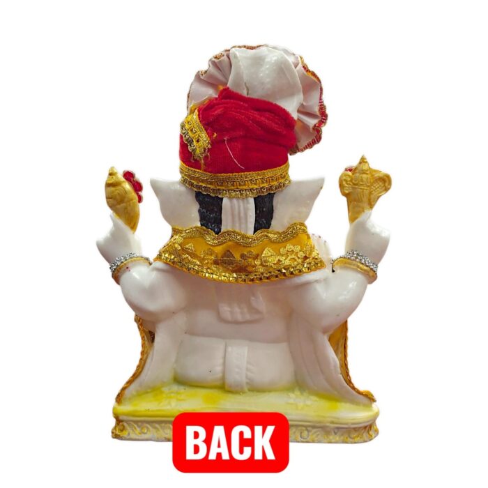 Raja Ganesha Mukut - 11 Inches - Image 4