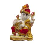 Raja Ganesha Mukut - 11 Inches - Image 3