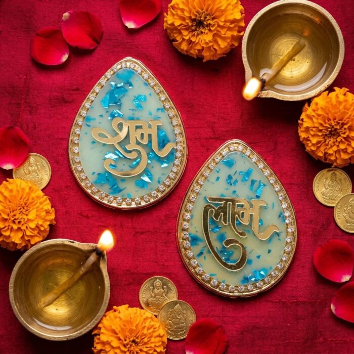 Small Shubh Labh hanging | 5 Colors - Image 3