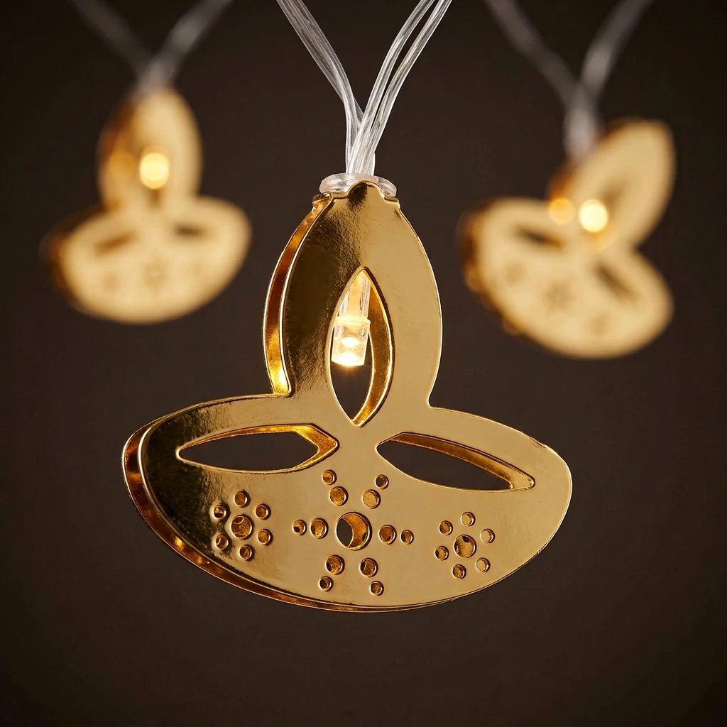 Led Diya Diwali String Led Diya Diwali String light | Battery powered Led string light