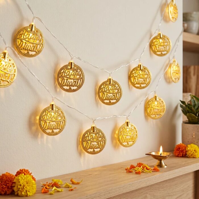 LED string lights with Happy Diwali - Image 3