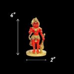 Dimensions of the small Hanuman Idol for Mandir and Gift