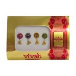 Vivah Ghungroo Designer Bindi Set