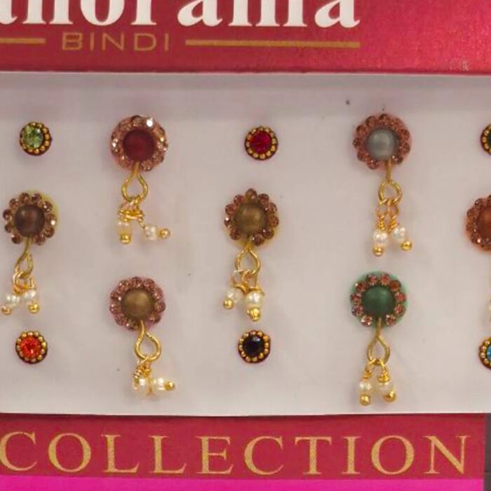 Manorama Ghungroo Bindi Set - Image 2