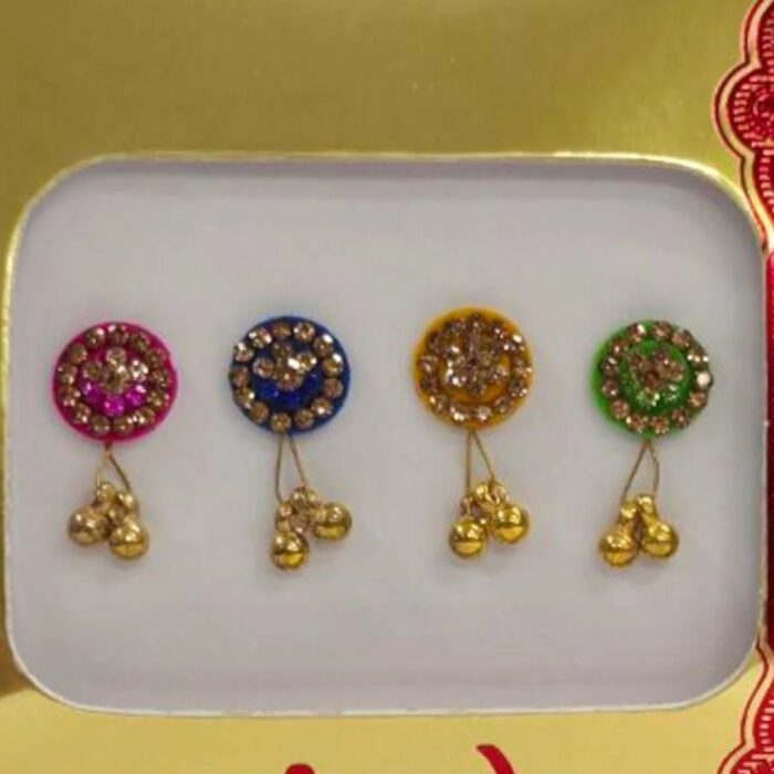 Vivah Ghungroo Designer Bindi Set - Image 2