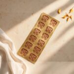 Lakshmi Charan Gold foil sticker sheet with 12 pc