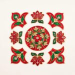 Lotus Metal Rangoli Set - Image 2