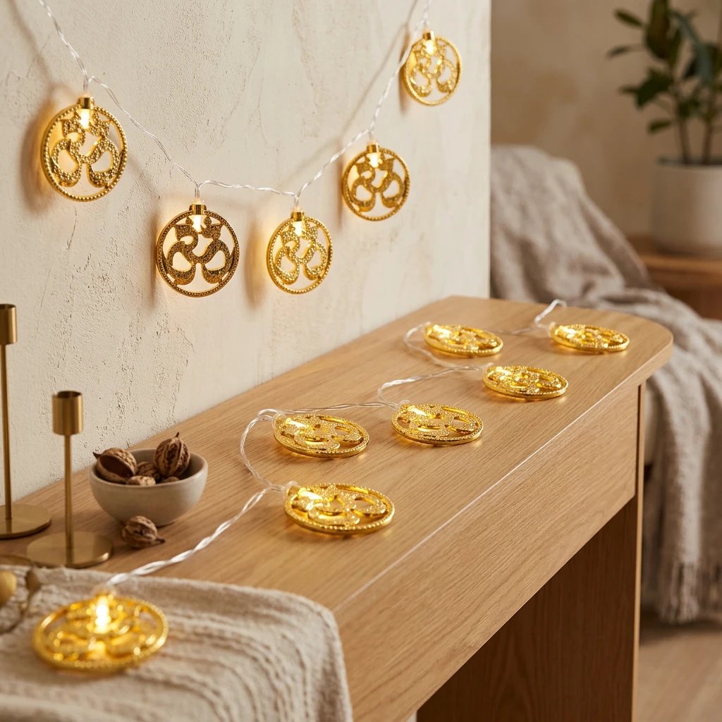 Om Led Light Led string light with Om symbol | Diwali Decoration and Gift