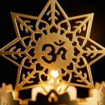 Diwali Decor with Auspicious Om shadow Diya