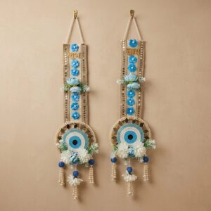 Premium Zari Shubh labh hanging for Diwali Decorations