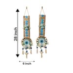 28 inch drop on each Shubh Labh hanging