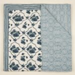 Dual side prints on this cotton quilt for King size bed