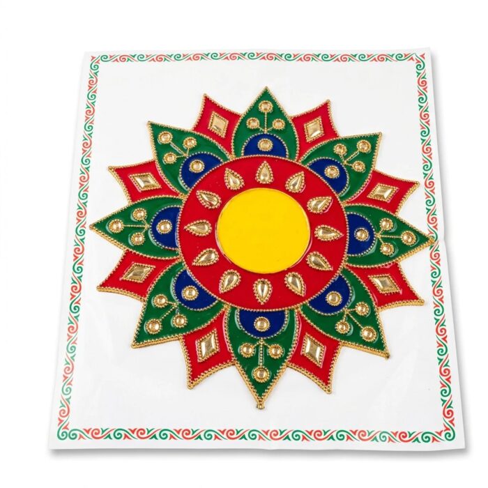 Decorative Rangoli Center piece - Image 3