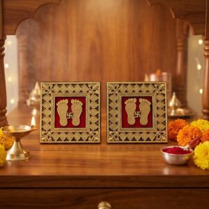 Lakshmi Charan Paduka - Set of 2