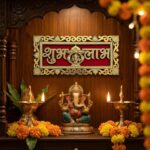 Shubh Labh Acrylic Sticker