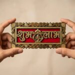 Shubh Labh - Golden acrylic - Image 2